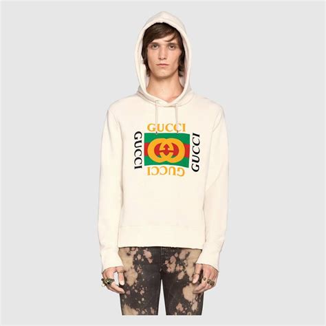 gucci brown monogram sweatshir|gucci oversized logo hoodie.